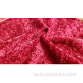 Multiple Colors Yarn-dyed Polyester Ice Velvet Fabric